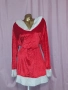 2XL/3XL Червена Коледна рокля за едра дама , снимка 6