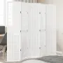 vidaXL Разделител за стая, 5 панела, бял, дърво пауловния масив（SKU: 358790）, снимка 2