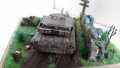 Диорама - Military diorama muddy road & tank D1 Scale 1/34-1/39, снимка 3