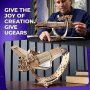 Нов Легендарният Космически Шатъл като 3D Дървен Пъзел UGears NASA Space, снимка 5