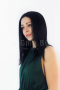 Дълга черна перука от ЕСТЕСТВЕН косъм Стефани, снимка 1 - Аксесоари за коса - 44616270