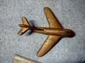 Старо МЕДНО САМОЛЕТЧЕ КОЛЕКЦИОНЕРСКА ФИГУРКА РЯДКО ТЕЖКО МАСИВНО РЪЧНА МАЙСТОРСКА ИЗРАБОТКА 47811, снимка 5
