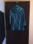 петролена тънка парка с качулка, снимка 2