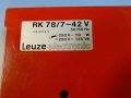 фотоелектрически датчик Leuze RK 78/7-42V photoelectric sensor 250V, снимка 4