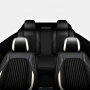 Луксозна универсална автомобилна тапицерия кожа с текстил - различни цветове, снимка 11