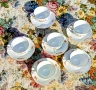 Стар порцеланов сервиз за кафе от Bohemia Чехословакия , снимка 11