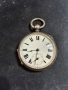 Швейцарски СРЕБЪРЕН джобен часовник 1900г. с ключе - 10 РУБИНА ПРОМОЦИЯ, снимка 1