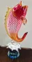 Голяма масивна фигура Murano Style glass , снимка 3