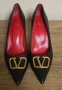 Valentino Garavani дамски обувки на ток от естествена кожа , снимка 4