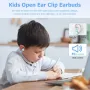 Детски безжични слушалки Giveet, Open Ear за тийнейджъри, деца (сини, розови), снимка 10