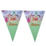 Семейство Флинстоун Flintstones Парти Гирлянд Знаменца Флаг Банер рожден ден