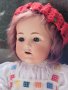 Антична бебешка кукла Хилда, произведена от Nippon преди 1921 г 45 см., снимка 6