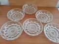 стари кристални  чинии купички, снимка 3