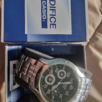 Casio Edifice метален часовник , снимка 1 - Мъжки - 44386414