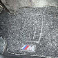 стелки текстилни авто стелки за M power BMW E36 E39 E46 E60 E61 E90 E91 F10 F30 комплект черни 4броя, снимка 6 - Аксесоари и консумативи - 38308871