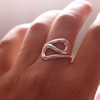 Сребърен пръстен модел R081, снимка 1 - Пръстени - 26357140