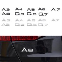 Емблема За Задния Багажник За:Audi A3;A4;A5;A6;A7;A8;Q3;Q5;Q7, снимка 2 - Аксесоари и консумативи - 44244408