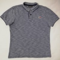 Napapijri Polo Shirt оригинална тениска S памучна фланелка, снимка 1 - Тениски - 38624297