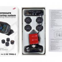 Система за контрол на налягането в гумите Amio TPMS-2, #1000052905, снимка 2 - Аксесоари и консумативи - 35001949