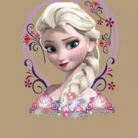 Голяма Елза Анна Замръзналото Кралство frozen щампа термо апликация картинка за дреха блуза чанта, снимка 2 - Други - 31186283