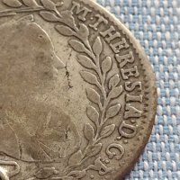 Сребърна монета 20 кройцера 1768г. Мария Терезия Виена Австрия 14942, снимка 4 - Нумизматика и бонистика - 42871693