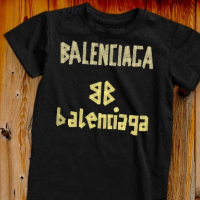 Тениска Balenciaga, Маркови тениски ,Баленсиага,черна тениска, снимка 3 - Тениски - 44797865