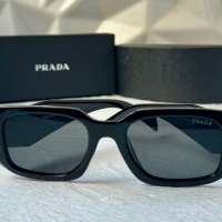 PR дамски слънчеви очила правоъгълни, снимка 3 - Слънчеви и диоптрични очила - 44587333