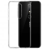 Nokia 5.1 Plus - Силиконов Прозрачен Кейс Гръб 0.5MM, снимка 2 - Калъфи, кейсове - 31431079
