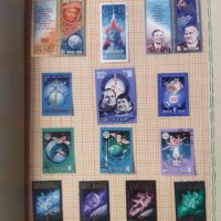 Пощенски марки от СССР - колекция "Космос" в ориг.класьор, 100бр., снимка 2 - Филателия - 42742999