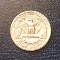 Quarter Dollar 1964 USA.Сребро!, снимка 2 - Нумизматика и бонистика - 44180580