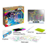 Магическа 3D дъска за рисуване
подарък за деца

, снимка 6 - Образователни игри - 44924349