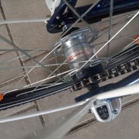 Продавам колела внос от Германия тройно сгъваем алуминиев велосипед NEXUS TOUR 20 цола,, снимка 5 - Велосипеди - 29899215