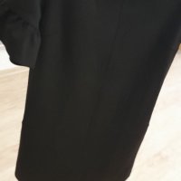 Спортно-елегантна черна рокля р.S, снимка 5 - Рокли - 42848232
