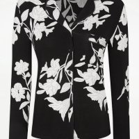 Дамскo чернo горнище на пижама George UK12-14, снимка 1 - Пижами - 44371362