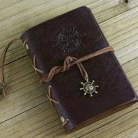 Стар Vintage пиратски дневник с котва и рул, снимка 5 - Други - 30291593