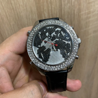 Jacob&Co 4 Time Zone Diamonds мъжки часовник, снимка 1 - Мъжки - 44566218