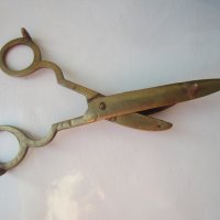 Стара ножица за свещи, месинг, бронз антика, метал, снимка 5 - Антикварни и старинни предмети - 30094908