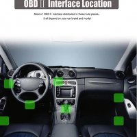 Автомобилно Инверторно Захранване OBD OBD2 OBD-II За Порта за Компютърна Диагностика на Автомобилите, снимка 7 - Навигация за кола - 37470190