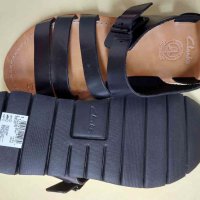 "Кларк"  № 42 и 41   -4 модела нови,естествена кожа и велур, сандали , снимка 17 - Ежедневни обувки - 15695257