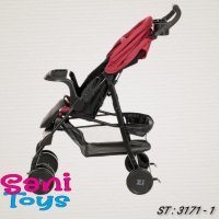 Лятна детска количка ZIZITO Adel, червена, снимка 3 - Детски колички - 38205589
