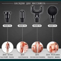 Масажен Пистолет за Масаж на Мускули Fascial Gun, снимка 6 - Масажори - 30695610