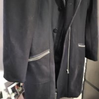 Черно елегантно палто, снимка 3 - Палта, манта - 38870359