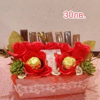 Подаръци от вечни рози, снимка 1 - Подаръци за жени - 44458461