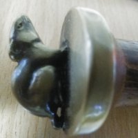 Китайски кортик кама с дървена кания и инкрустирана дръжка, снимка 11 - Ножове - 37081353