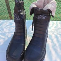 Ботуши с термо чорап за лов и риболов черен Krok, снимка 5 - Екипировка - 42782039