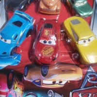 6 бр Макуин Маккуин колите McQueen cars пластмасови колички играчки за игра и торта фигурки, снимка 3 - Фигурки - 37508679
