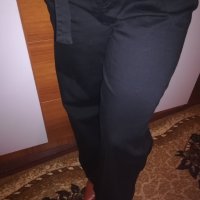Широк дънков панталон, снимка 1 - Панталони - 30978577