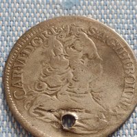 Сребърна монета 6 кройцера 1732г. Карл шести Прага Бохемия 13654, снимка 4 - Нумизматика и бонистика - 42915260