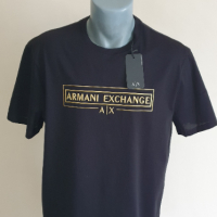 Armani Exchange A/X Cotton Mens Size L НОВО! ОРИГИНАЛ! Мъжкa Тениска!, снимка 6 - Тениски - 44764393