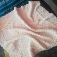 Бебешко одеялце-ръчна изработка, снимка 1 - Спално бельо и завивки - 33712525